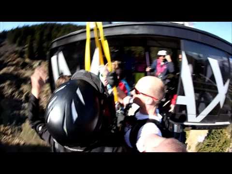 The Opposites, Flinke Namen en Dio gered uit gondel door helikopter in Laax Zwitserland