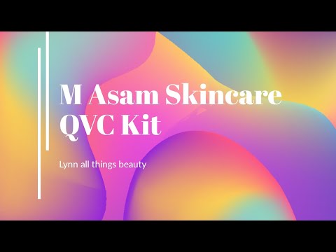 M Asam skincare from QVC