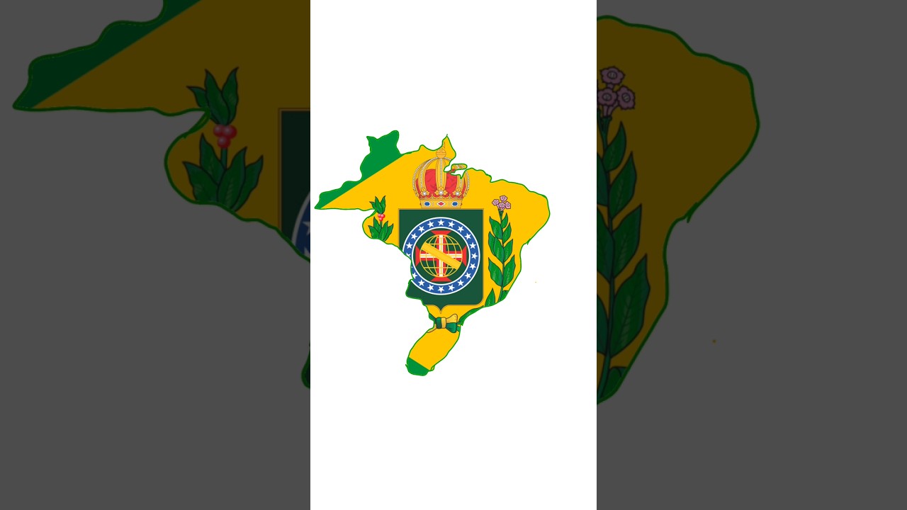 Empire of brazil flagmap speed art #mapping #country #flag #map