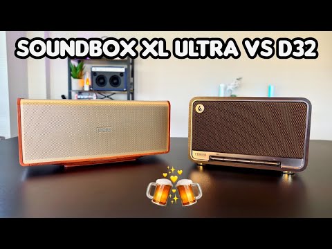Doss Soundbox XL Ultra VS Edifier D32 "GREAT RETRO LOOK SPEAKERS !"