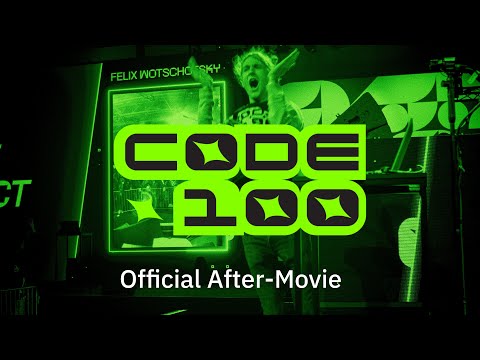 CODE100 official after-movie // WeAreDevelopers World Congress 2023