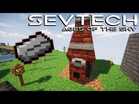 Immersive Engineering Steel | Let's Play SevTech: Ages of the Sky Ep 31