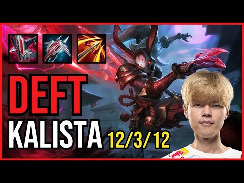 DEFT - KALISTA vs APHELIOS ADC - KR Grandmaster - Patch 11.6