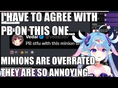 Swarm discovers Hana is PB coded with her minion crashouts (neuro subathon P11)