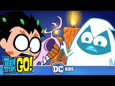 Capa de Teen Titans Go! Festa fantasma