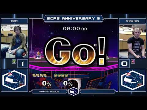 Anniversary 3 Melee Singles - Bean (Marth/Icies) vs Ideas Guy (Falco/Fox) - Winners Bracket