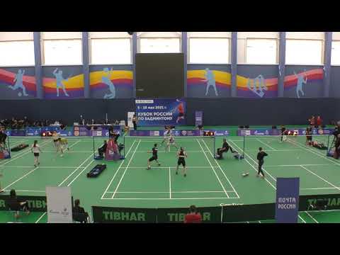 Кубок России/Russian Cup 2021, XD, R2, Алимов Р./ Давлетова А. - Абрамов К./Акчурина А.