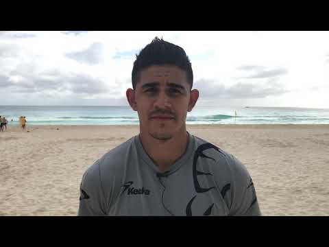 Entrevista con Jahir Barraza de su llegada a Cimarrones