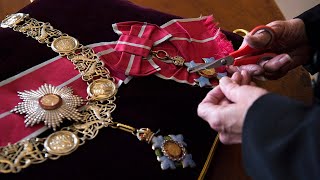 video: Insignia from Denmark and Greece to lie on altar at Prince Philip's funeral