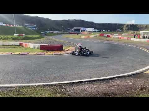 Senior Rotax Testing at Rowrah - Final corners