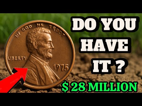 Most Expensive coin in 1975 One Cent Coin Worth Thousands Rare Penny That Could Make You Rich! 💰🇺🇸
