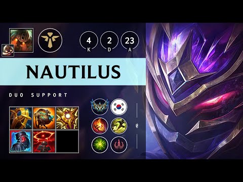 Nautilus Support vs Braum - KR Challenger Patch 25.04
