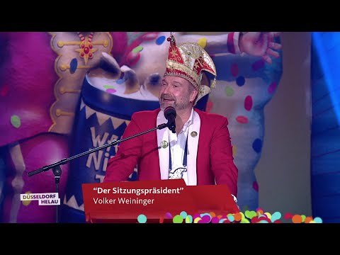 Der Sitzungspräsident "Volker Weininger" | Düsseldorf Helau 2024