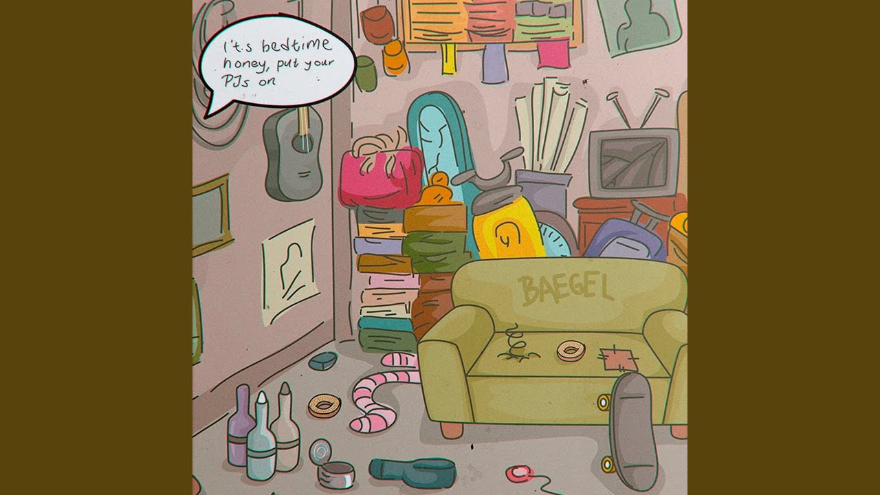 Cover for the song 'It's Bedtime Honey, Put Your PJ's On' by artist(s) 'baegel'