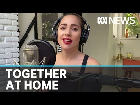 Music stars perform from home for Lady Gaga's livestream concert to fight coronavirus | ABC News