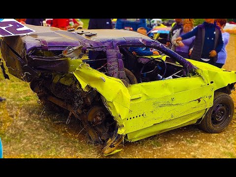BIGGEST CRASHES OF BANGER RACING! Hardest Hits 2018