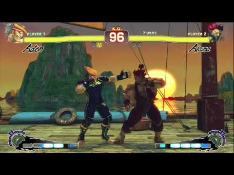 Four Wude (Akuma) vs EX Jermaine (Adon) SSF4: AE 2012 HD [2/4]