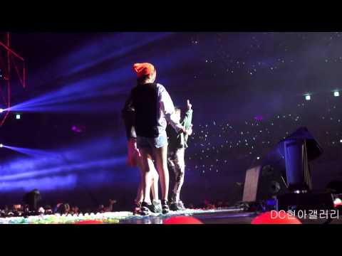 FANCAM 131026 4MINUTE HOTISSUE   Hyuna현아 @ GS콘서트