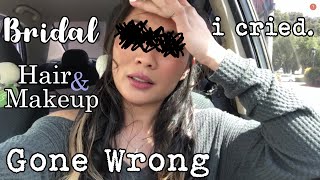 Bridal Hair and Makeup Disaster | My Wedding Storytime