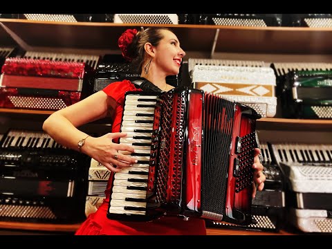 BELTSTUIII3796CRD - Red Shadow Beltuna Studio III Compact Piano Accordion LMM 34 72 $4999