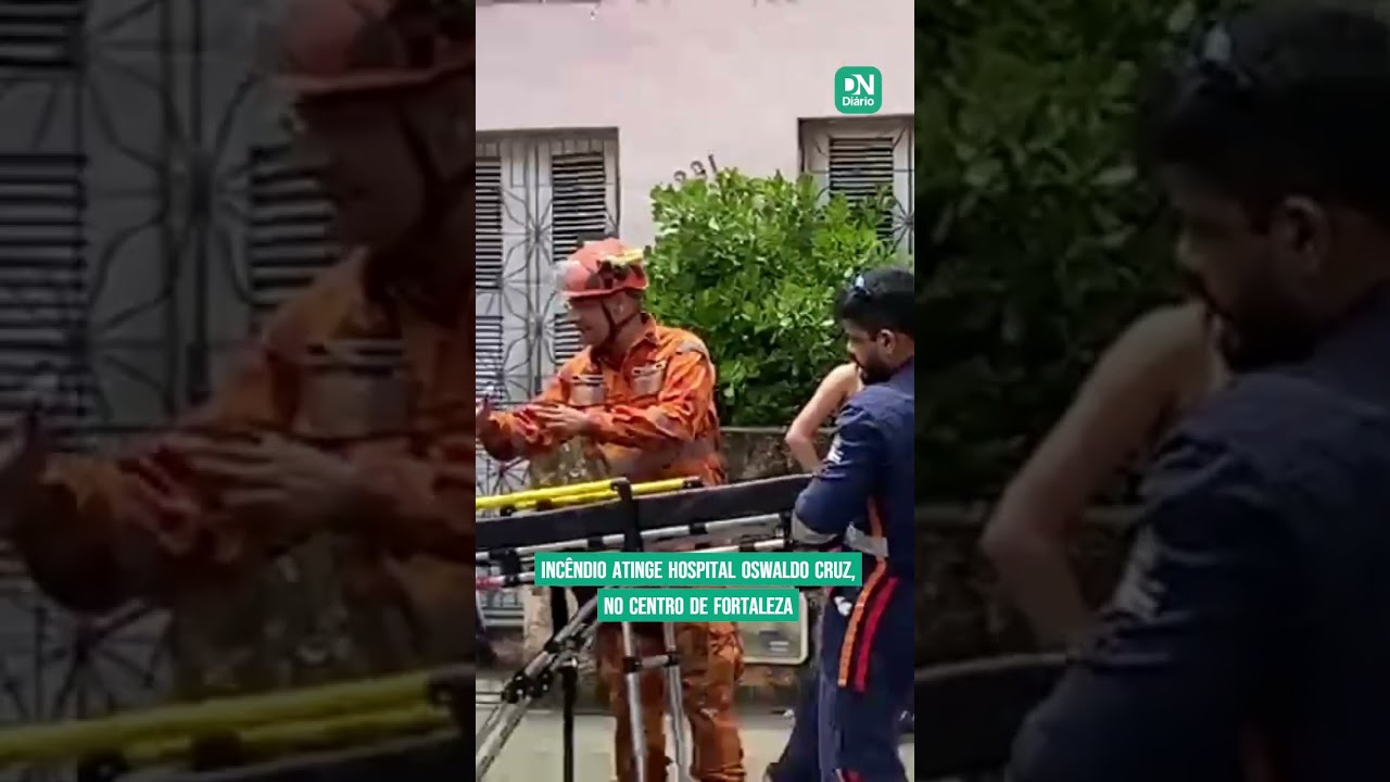 Imagem da notícia Incêndio atinge hospital em Fortaleza; veja vídeo