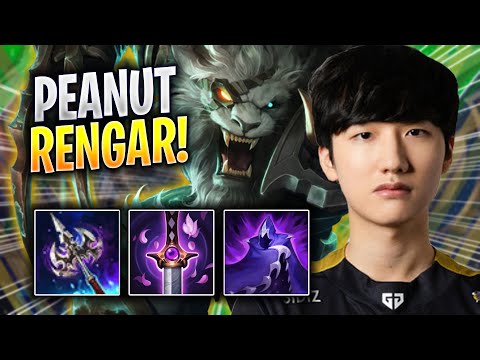 PEANUT IS SO CRAZY WITH RENGAR! - GEN Peanut Plays Rengar JUNGLE vs Viego! | Season 2023