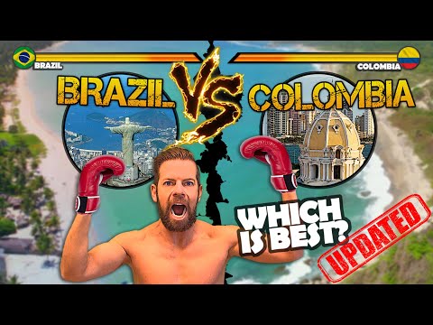 BRAZIL OR COLOMBIA? Best country to travel on a budget! | Guide: beaches, safety & what to do