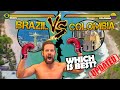 BRAZIL OR COLOMBIA? Best country to travel on a budget! | Guide: beaches, safety & what to do