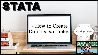 Download the video "Stata - How to Create Dummy Variables in Multiple Ways"