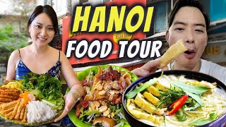 ULTIMATE HANOI Vietnamese Street FOOD TOUR in 2026 🇻🇳 (BEST Budget Deal)