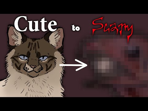 MORE dark forest cats turned  into HORRIFYING MONSTERS  (Warrior cats speedpaint+commentary PART 2)