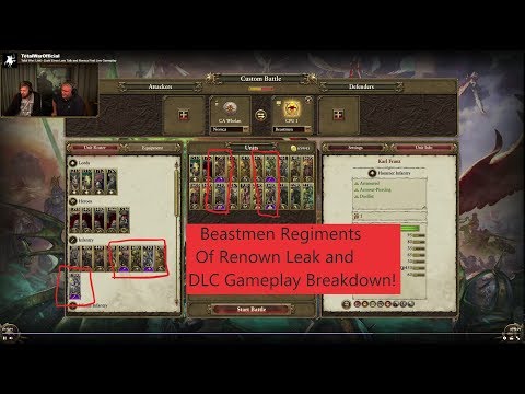Total War: Warhammer - Norsca Gameplay and Leaked Regiment of Renown Info!