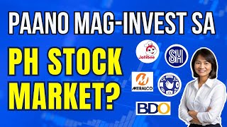 How to Invest in The PHILIPPINE STOCK MARKET (BEGINNERS) / Paano Mag-Invest sa Philippine Stocks