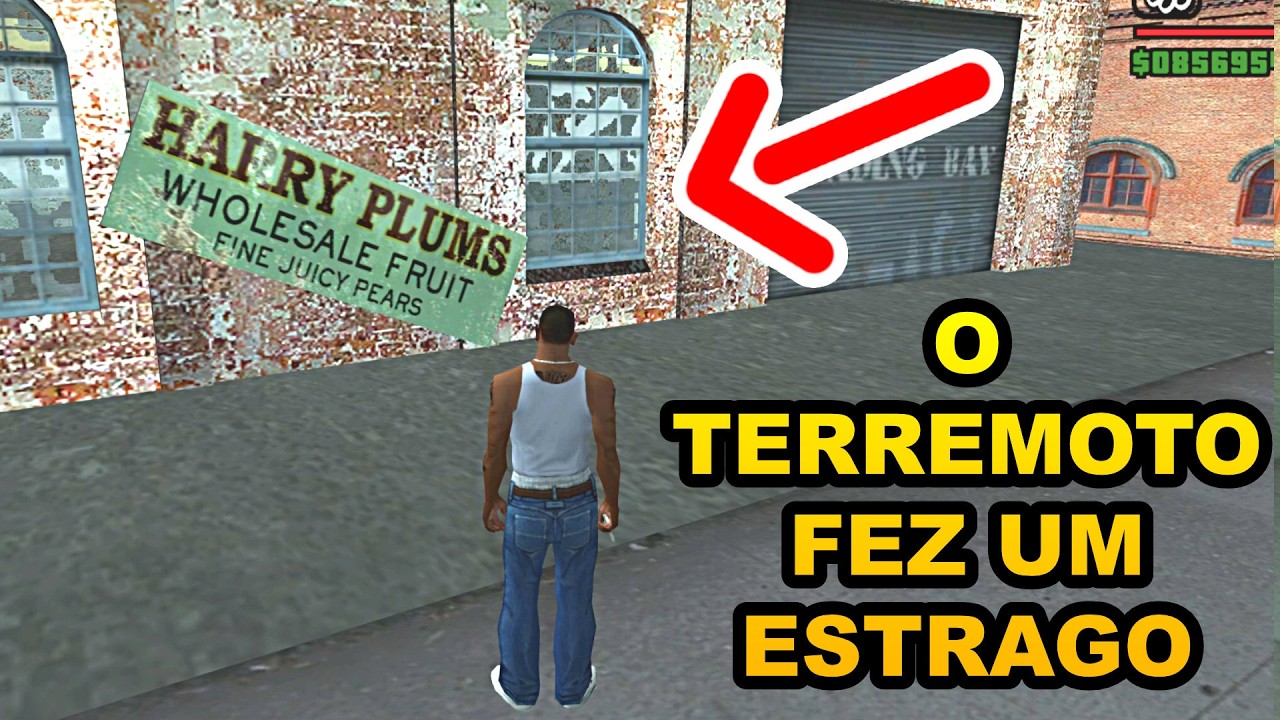 GTA SA - A VERDADEIRA HISTORIA DO TERREMOTO DO JOGO