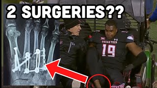 RARE footage of Tyree Wilson FOOT Injury | Doctor Explains | UPDATE