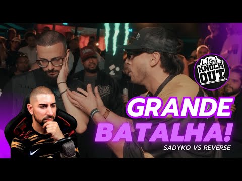 Possessivo reage a SADYKO VS REVERSE | LIGA KNOCK OUT | FAROESTE 2