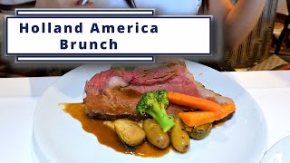 Holland America Brunch Food & Menu