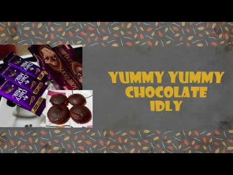 How to make chocolate Idly with biscuits!!Chocolate Lava Recipes! Chocolate Idly at home🏘🏘