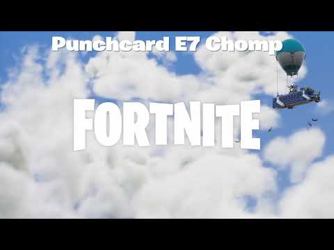 Punchcard E7 Chomp* Eliminate an opponent while riding a loot shark Fortnite Chapter 2 Season 3