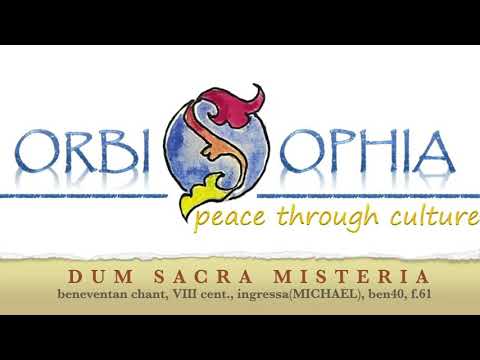 DUM SACRA MISTERIA ingressa beneventan chant canto beneventano