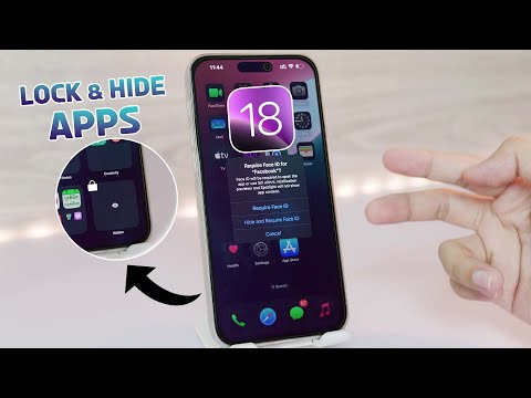 How to Lock & Hide Apps on iOS 18 – Face ID or Touch ID