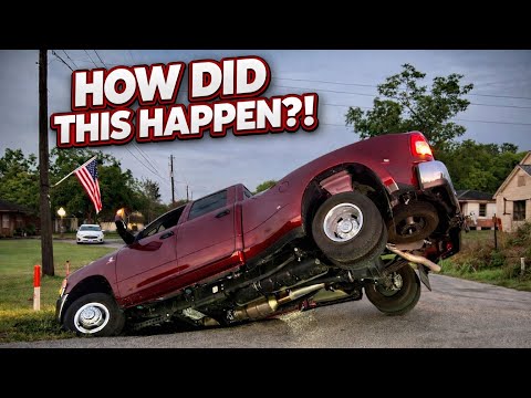 Bad Way to Start off Monday!! Ram 3500 Winch Out!