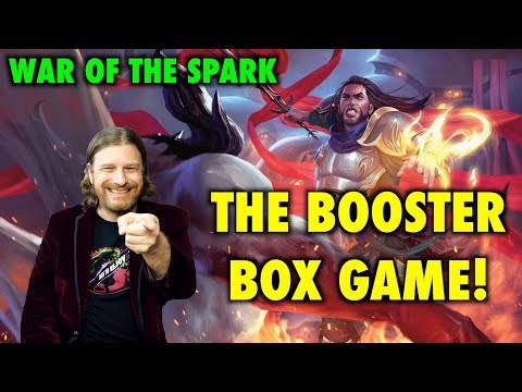Let's Play The War Of The Spark Booster Box Game! Magic: The Gathering