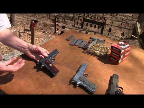 Colt 1911 Competition 45 ACP Gun Review