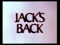 JACK'S BACK Paul Saax - Red Harvest