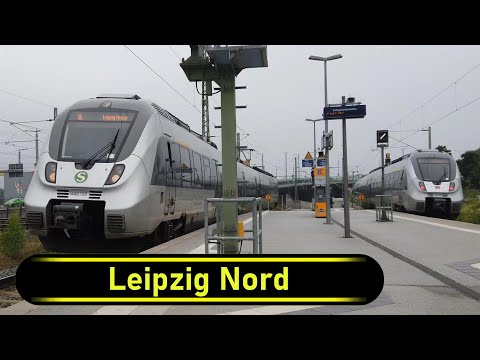 S-Bahn Station Leipzig Nord - Leipzig 🇩🇪 - Walkthrough 🚶
