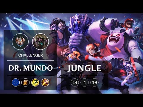 Dr. Mundo Jungle vs Karthus - EUW Challenger Patch 9.1