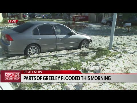 Several Greeley neighborhoods woke up to major flooding