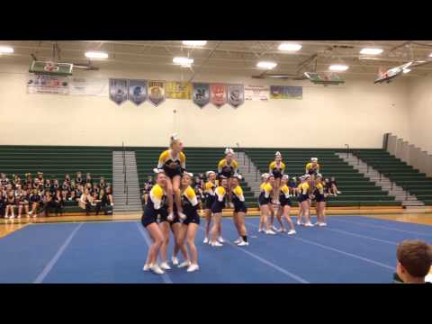 Clarkston Cheer Team  01/10/15  @Novi HS