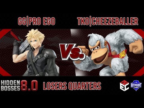 Hidden Bosses 8.0 LQ - GG | PRO EGO (Cloud) vs TKO | Cheezeballer (Donkey Kong)